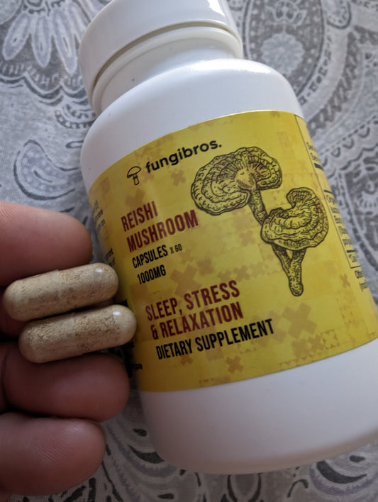 Reishi Mushroom Capsules - The Ultimate Sleep Companion