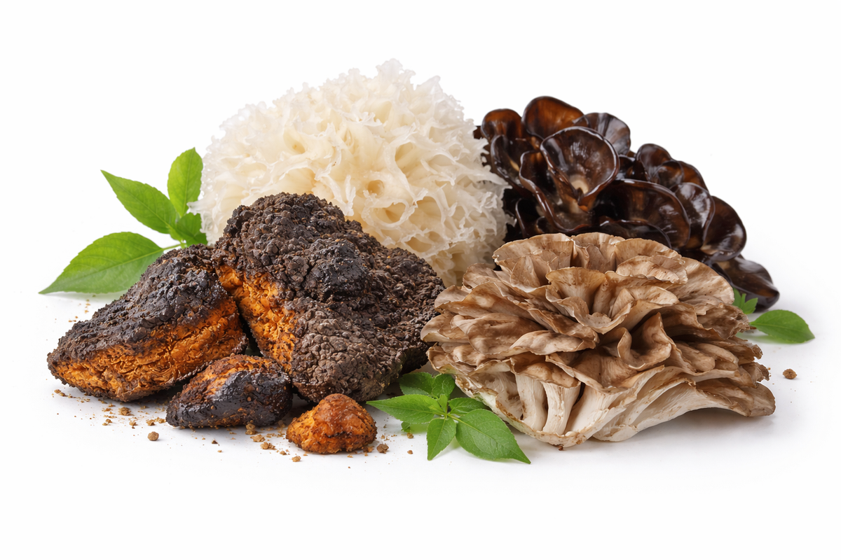 ANTIOXIDANT-RICH FUNGI