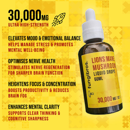 Menopause Support Package – Lion’s Mane Drops & Reishi Capsules