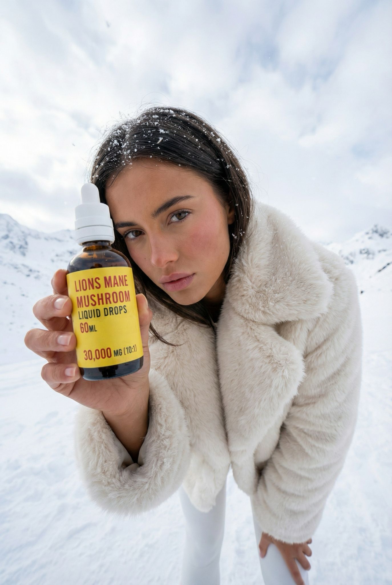 Lion’s Mane Liquid Drops – Premium 30,000mg Mushroom Fruiting Body
