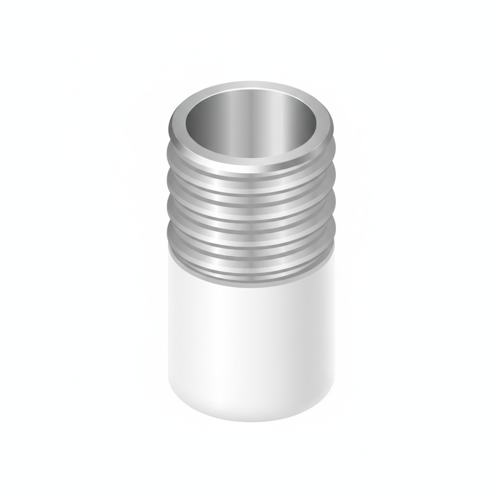 Plastic/metal insert